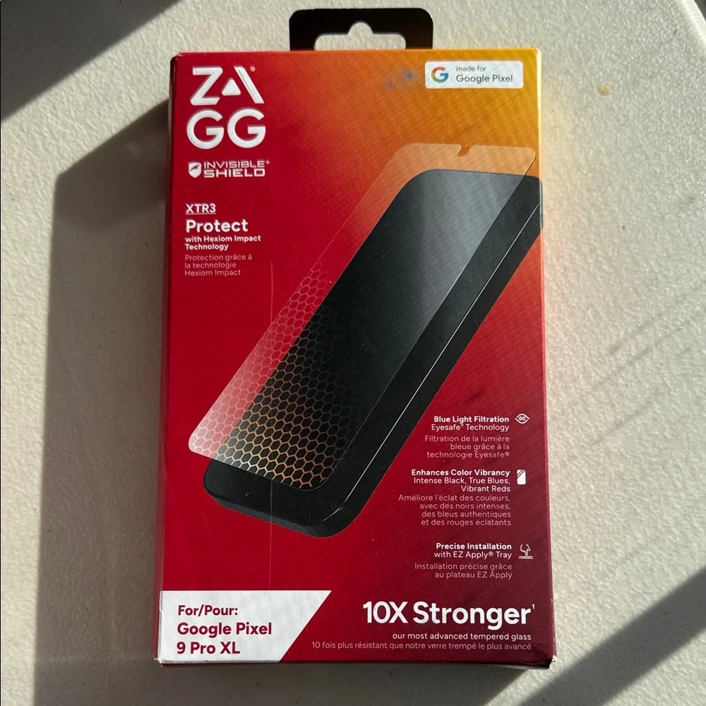 ZAGG InvisibleShield Screen Protector for Google Pixel 9 Pro XL - Black
